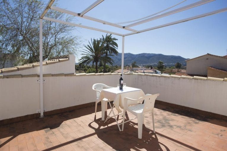 Terraza Solarium Casa Palabot Quality Rent a Villa.