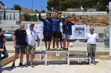 Toni Gil en el podio