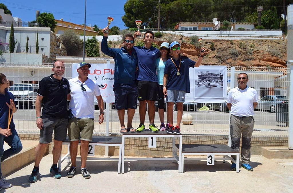 Toni Gil en el podio