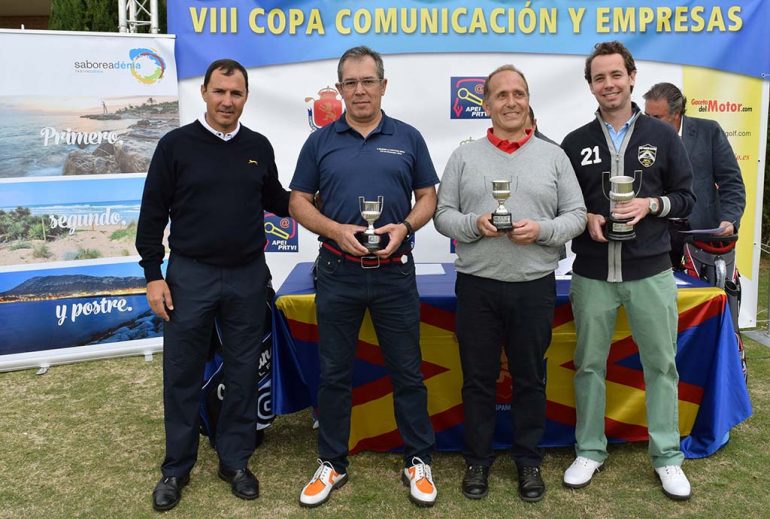 Triunfadores de torneo Dénia Ciudad Gastronómica Golf