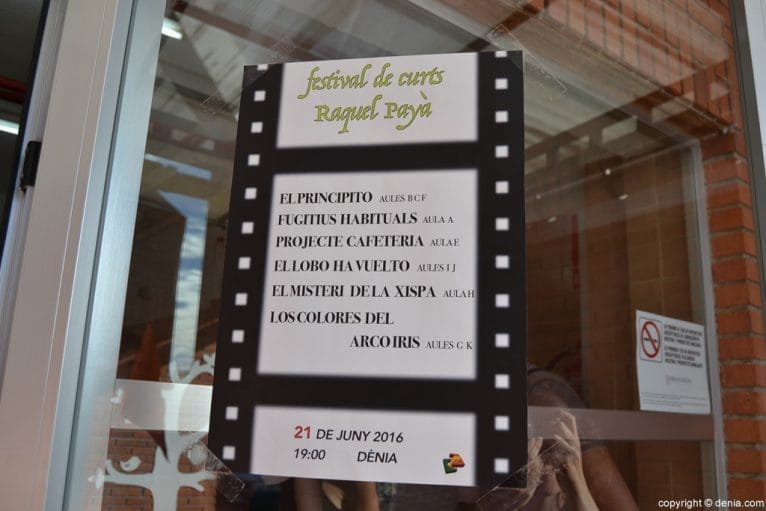 Fin de curso 2016 colegio Raquel Payà - cartelera