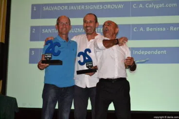 Cena de entrega de trofeos Volta a Peu 2016 – Clasificiación Veteranos E Masculino