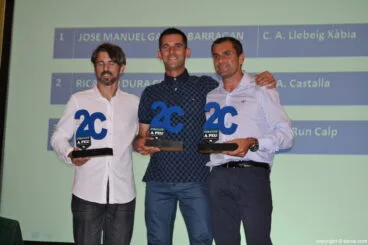 Cena de entrega de trofeos Volta a Peu 2016 – Clasificiación general masculina