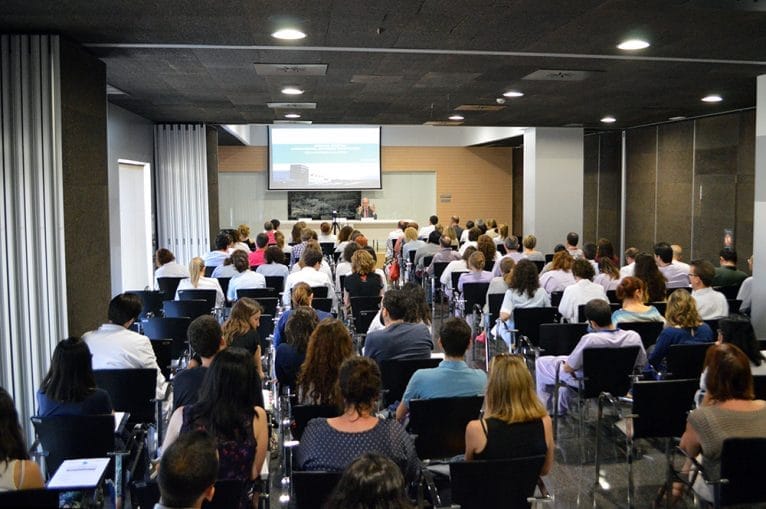 Asistentes a la jornada de Bioética en el Hospital