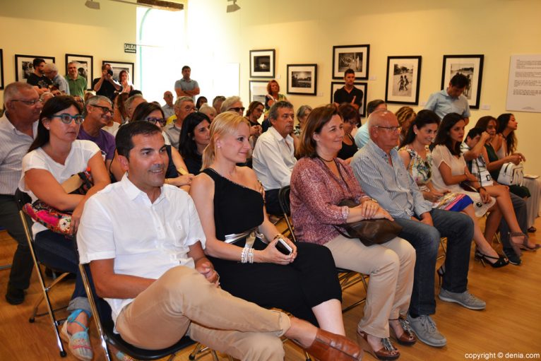 Attendees to the presentation of the story about Quique Dacosta