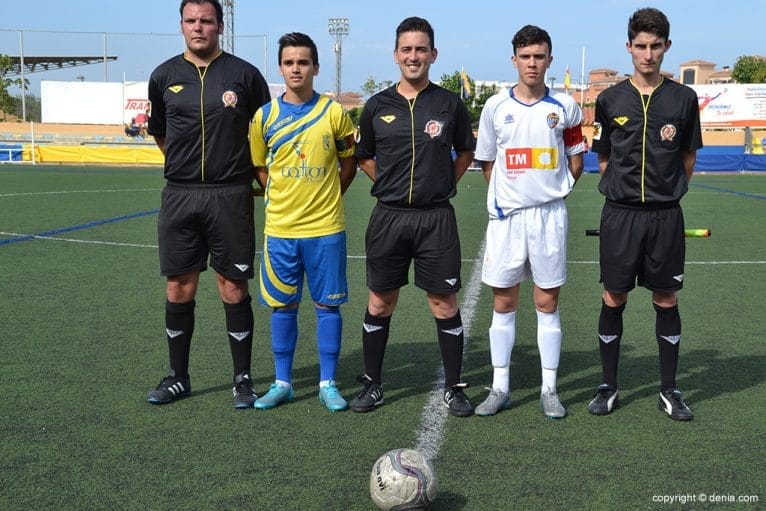 Capitanes y árbitros