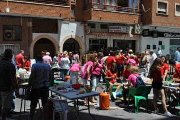 Concurso de paellas en París Pedrera