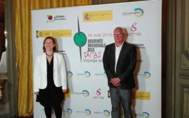 Cristina Selles en Vicent Grimalt in Parijs