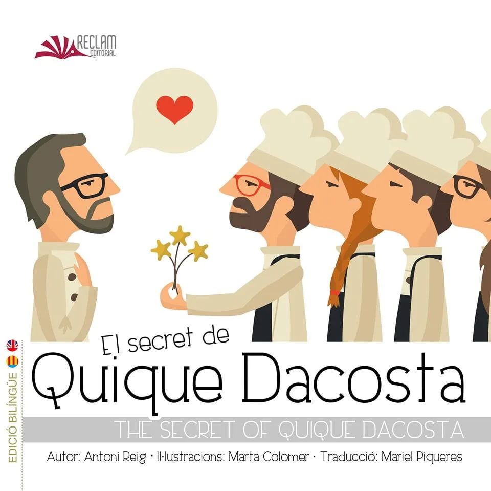 'El secret de Quique Dacosta' sale a la luz gracias a un cuento de Toni Reig 1 El Secret de Quique Dacosta
