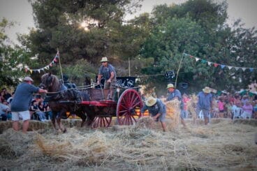 entrada de carros festa del batre