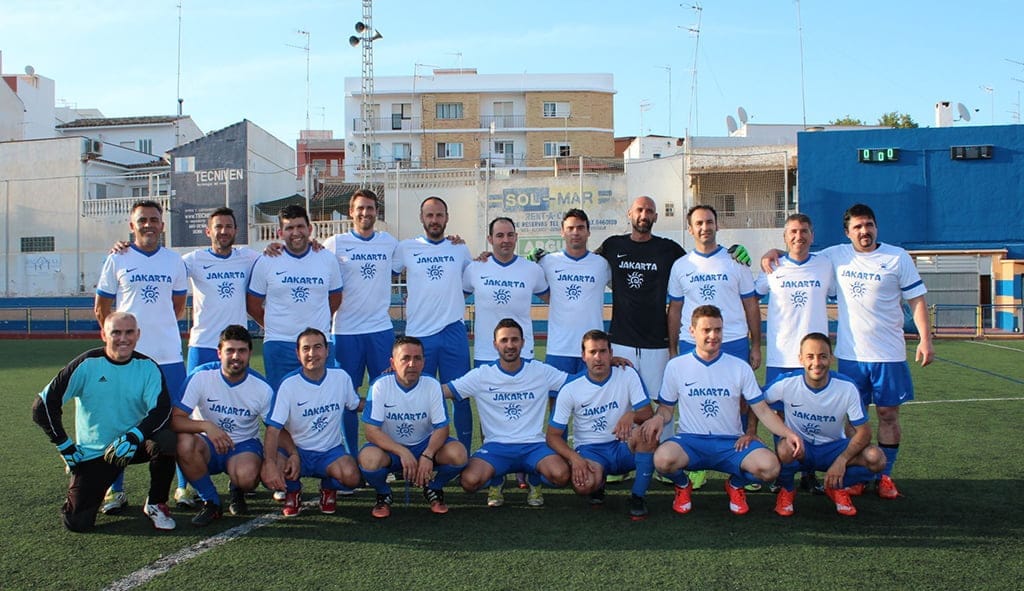 Equipo de Jakarta  Jávea subcampeón de Copa