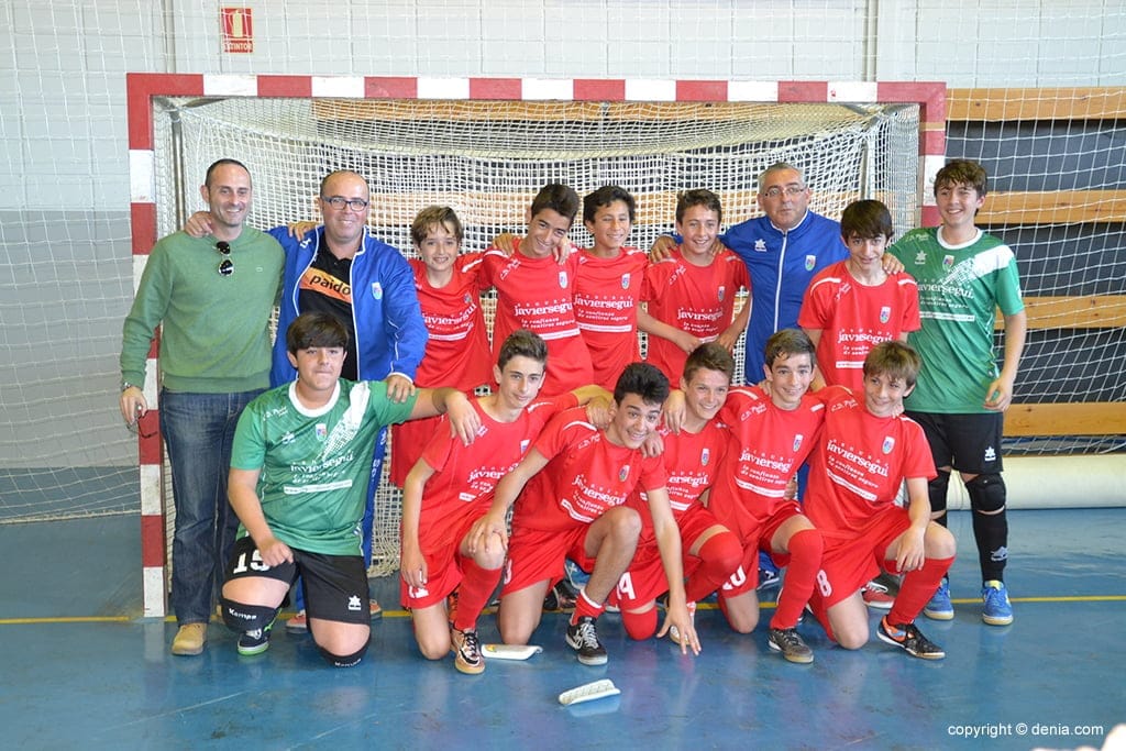 El mejor fútbol sala infantil se da cita este fin de semana en Dénia 1 Equipo del Paidos Infantil