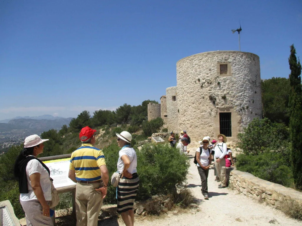 Excursión a los Molinos de Xàbia