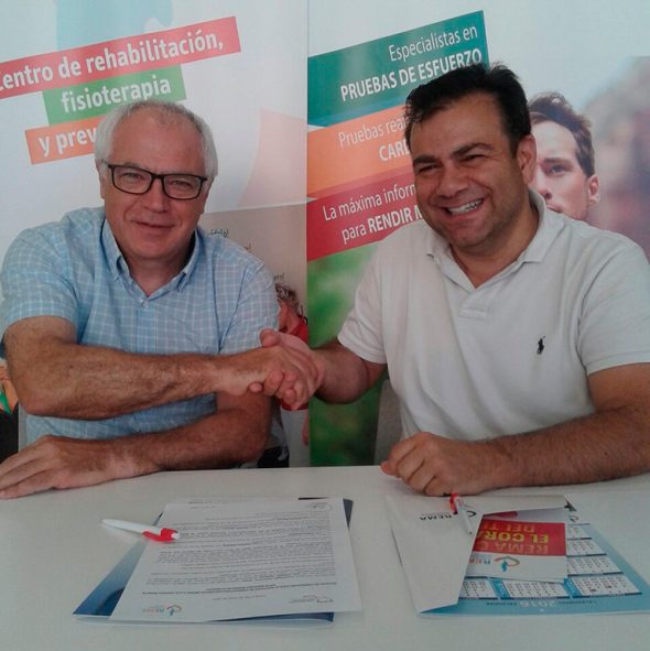 Firma convenio con REMA y El club Atletismo Baleària Diànium