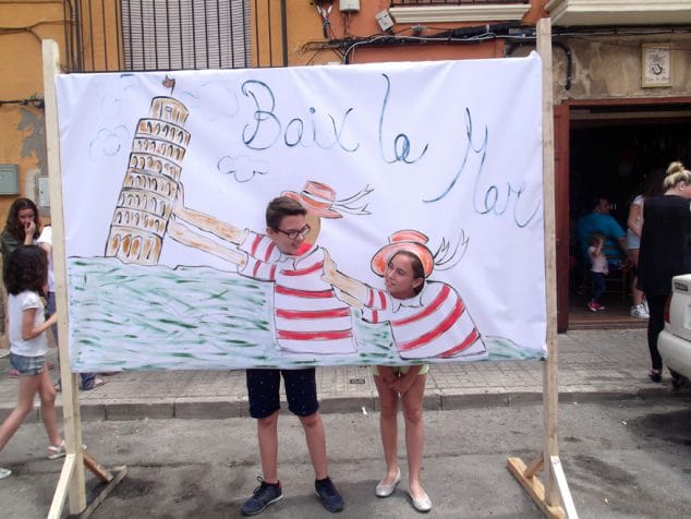 infantiles de baix la mar en el photocall