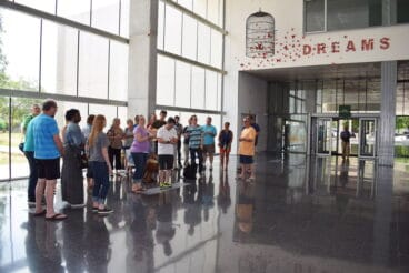 mosaix en el hospital de denia