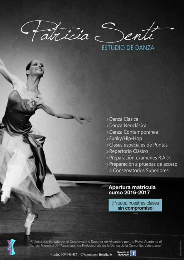 Nuevo curso en estudio de Danza Patricia Sentí