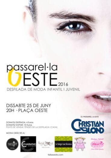 pasarela oeste 2016