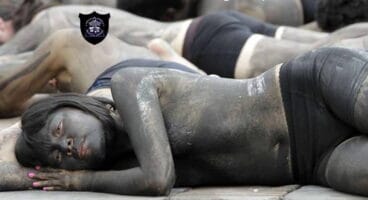 performance contra el maltractament animal