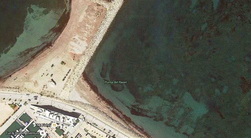 Playa para perros Dénia - Punta del Raset