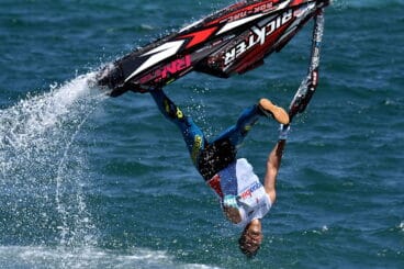 Momento de la prueba de Freestyle