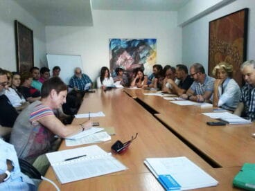 reunion de la mesa municipal de empleo