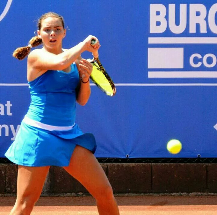 Silvia Bordes durante un partido