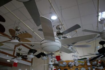 Ventilador de techo en blanco de Vimaluz