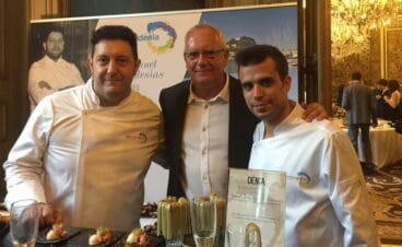 Vicent Grimalt con los cocineros de Peix y Brases
