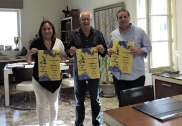 vicente grimalt junto a gema estrela y javier ferreres