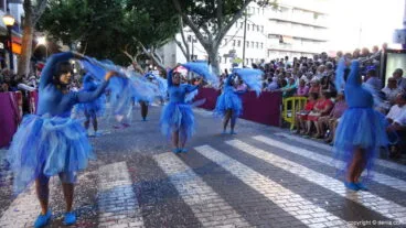 Carrozas Dénia 2016 – Comparsa falla Diana