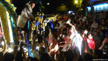Carrozas Dénia 2016 – Celebración del 1º premio