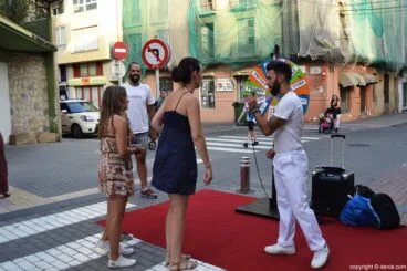 Noche Abierta – actividades en la calle Diana