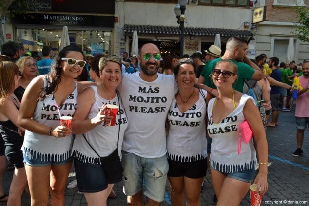 02 primer dia de fiestas de denia 2016 pena mas mojito please