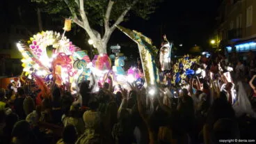 Carrozas Dénia 2016 – Celebración del 1º premio