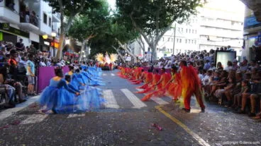 Carrozas Dénia 2016 – Comparsa falla Diana