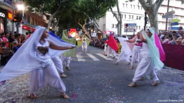 Carrozas Dénia 2016 – comparsa falla Les Roques