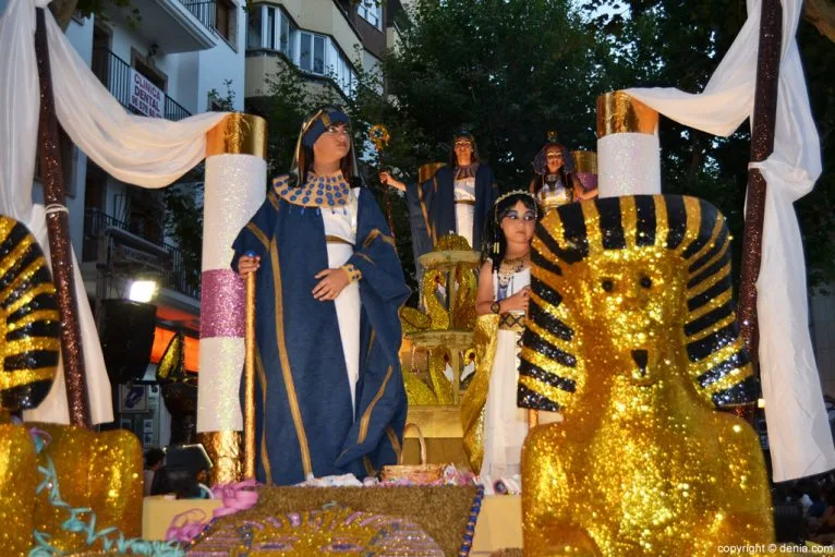 Carrozas Dénia 2016 - falla Darrere del Castell