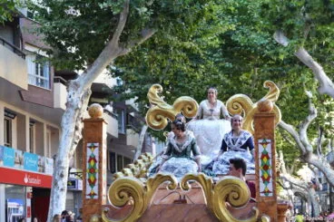 Carrozas Dénia 2016 – Fallera Mayor de Dénia