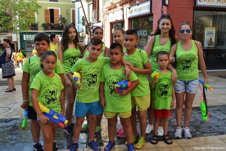 Cucañas falleras - falla Camp Roig