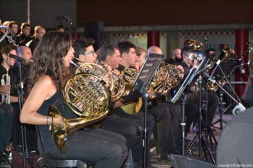 05 Músicos de la banda en el concierto de fiestas