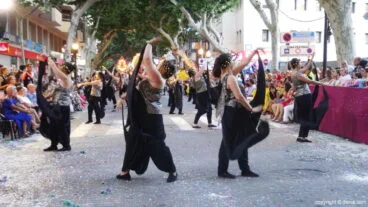 Carrozas Dénia 2016 – comparsa Baix la Mar