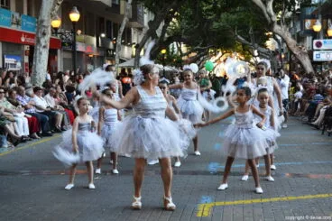 Carrozas Dénia 2016 – Comparsa infantil Falla Diana