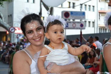 Carrozas Dénia 2016 – Comparsa infantil Falla Diana