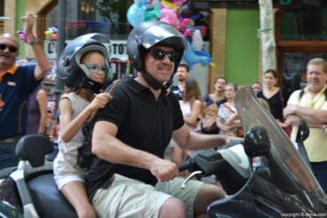 El club Mira Cels organiza la carrera de cintas de las fiestas de Dénia