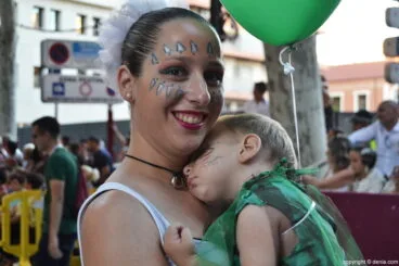 Carrozas Dénia 2016 – Comparsa infantil Falla Diana