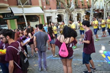 Entrada de toros Dénia – animación en la calle Campos