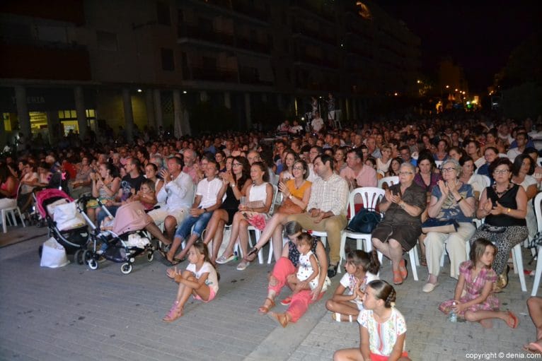 Gala de Patricia Sentí en las Fiestas de Dénia - Público
