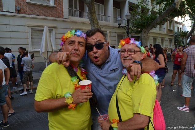 09 primer dia de fiestas de denia 2016 presidente de la junta local fallera