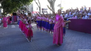 Carrozas Dénia 2016 – Comparsa infantil Falla Saladar